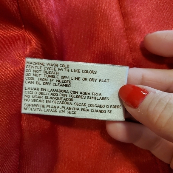 Weatherproof Garment Company Red Jacket Size Small, Business Casual - Picture 8 of 10